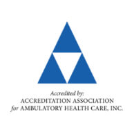 Accredited by: Accreditation Association for Ambulatory Health Care, INC.