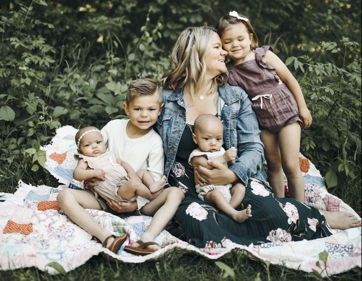 Happy family built with fertility treatments